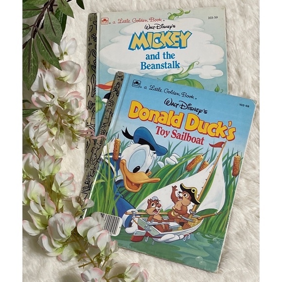 Mickey Mouse & Friends 12 Little Golden Books Set (1990) - Picture 8 of 10